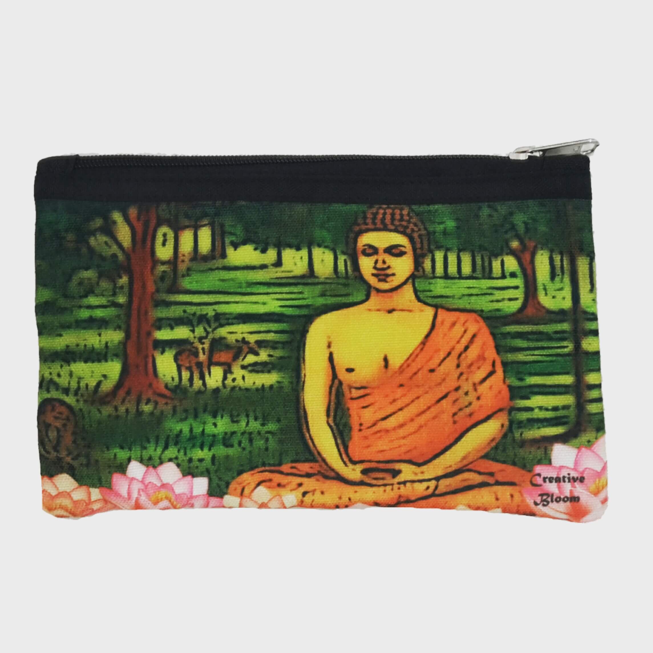 Meditating Buddha Pouch