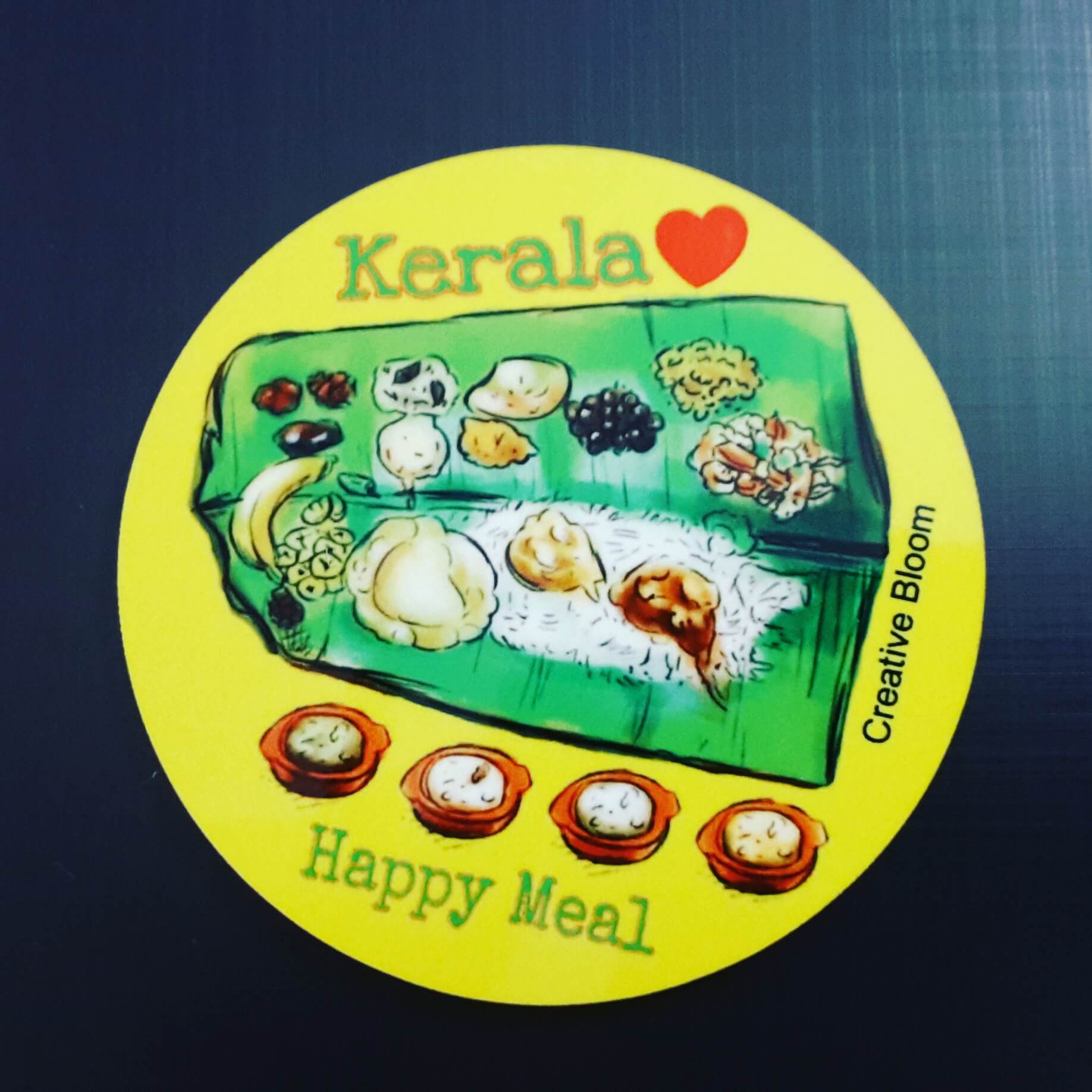 Happy Meal Kerala Fridge Magnet