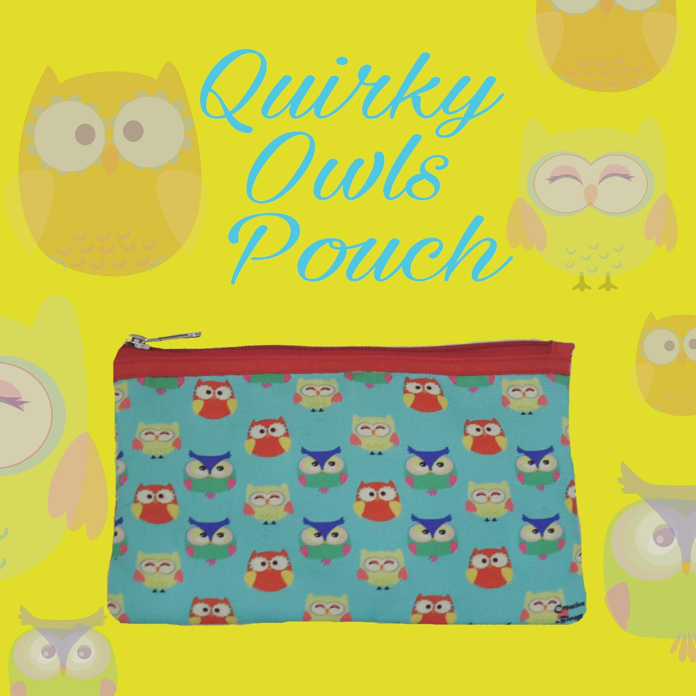 Quirky Owls Pouch