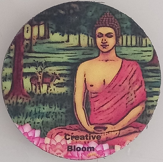 Meditating Buddha Fridge Magnet