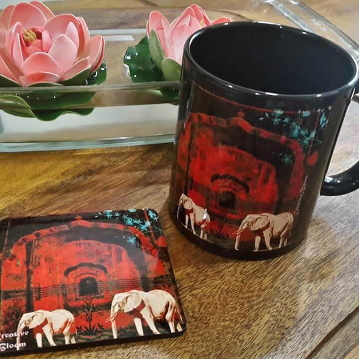 Majestic Elephants Mug 